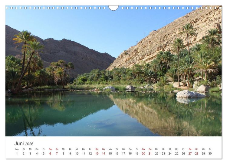 Produktbild: Omans Vielfalt (Wandkalender 2026 DIN A3 quer), CALVENDO Monatskalender