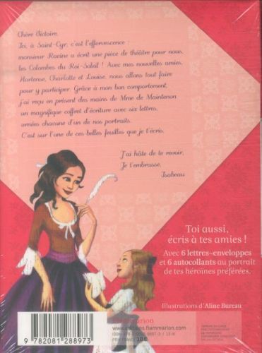 Produktbild: Les colombes du Roi-Soleil : coffret d'&eacute;criture. Tome 1