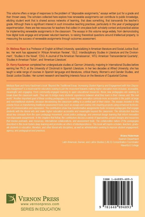 Produktbild: Beyond the Traditional Essay
