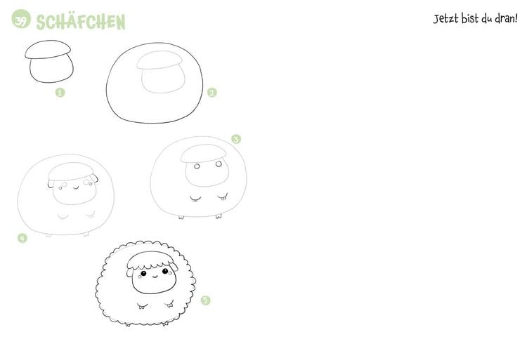 Produktbild: 300 Motive zeichnen &ndash; Kawaii