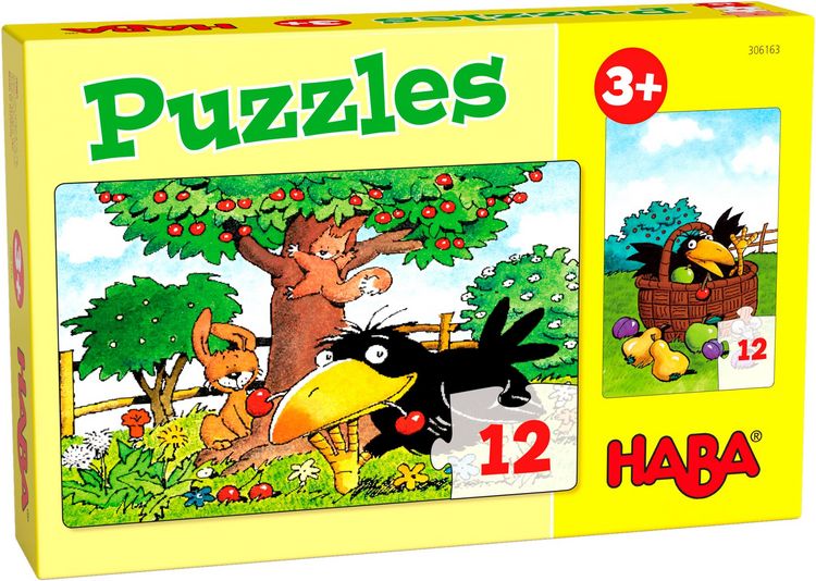 Produktbild: HABA - Puzzles Obstgarten, 12 Teile
