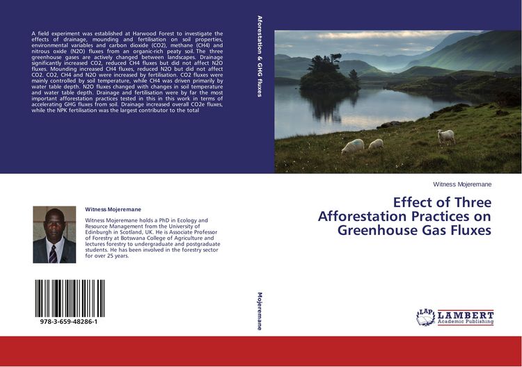 Produktbild: Effect of Three Afforestation Practices on Greenhouse Gas Fluxes