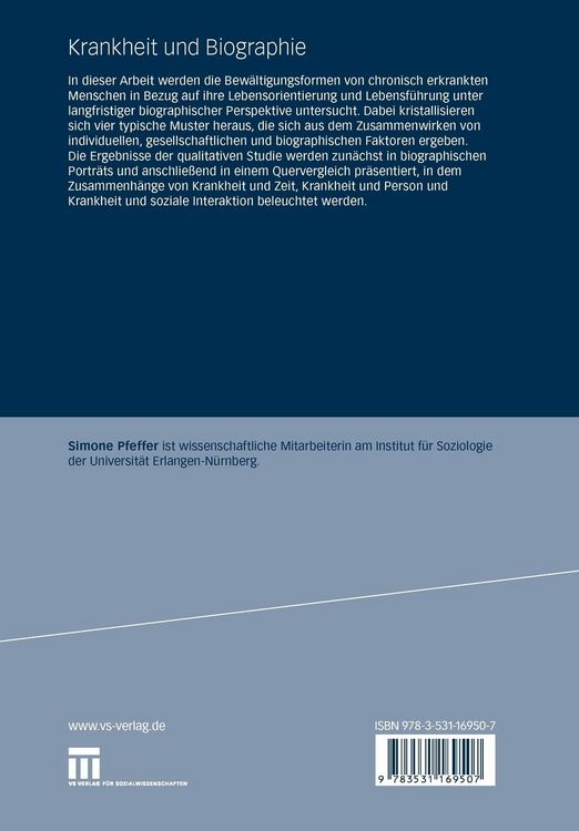 Produktbild: Krankheit und Biographie