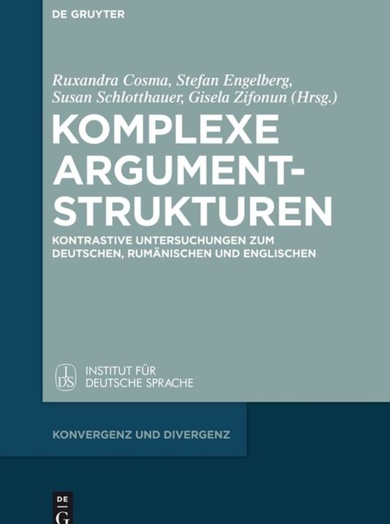 Produktbild: Komplexe Argumentstrukturen
