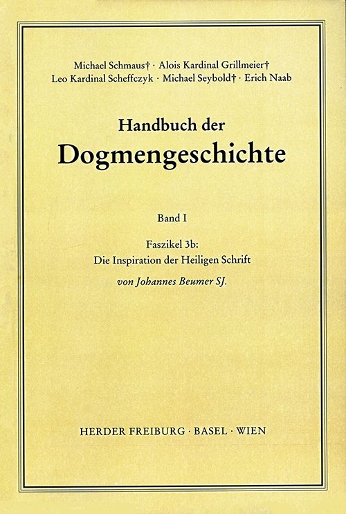 Produktbild: Die Inspiration der Heiligen Schrift