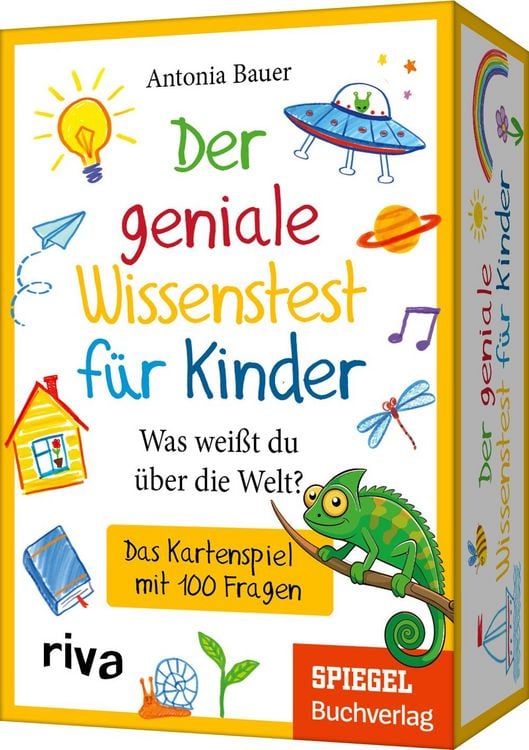 Produktbild: Der geniale Wissenstest f&uuml;r Kinder &ndash; Was wei&szlig;t du &uuml;ber die Welt?