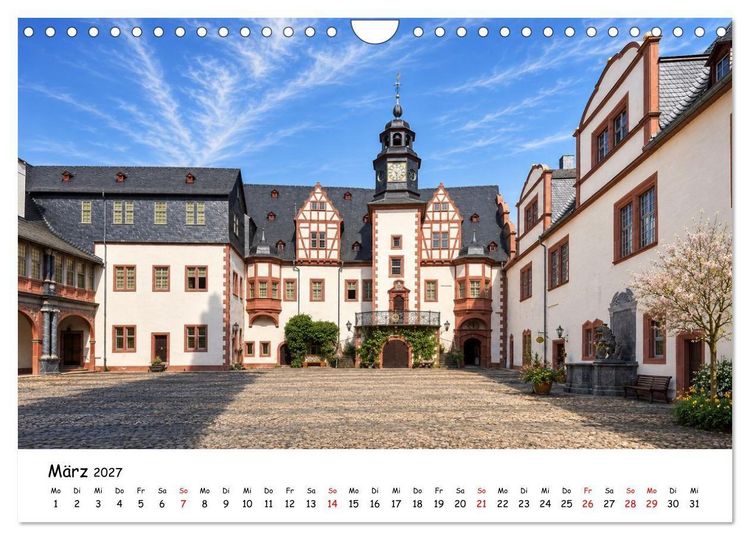 Produktbild: Glanzvolles Weilburg (Wandkalender 2027 DIN A4 quer), CALVENDO Monatskalender