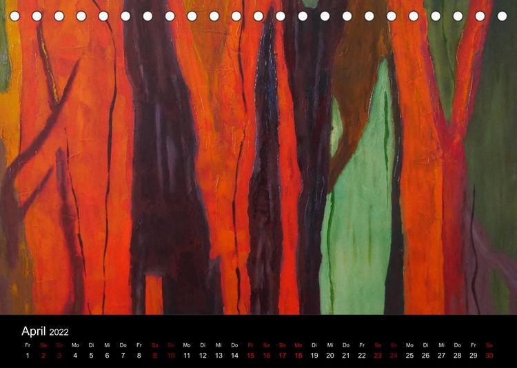Produktbild: Inspiration in Farbe (Tischkalender 2022 DIN A5 quer)