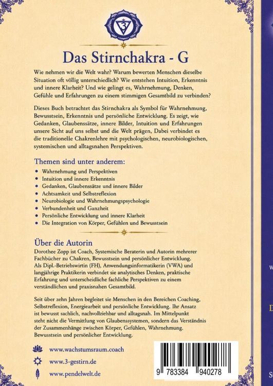 Produktbild: Das Stirnchakra - G