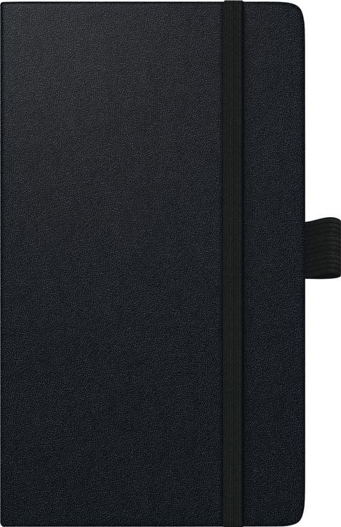 Produktbild: BRUNNEN 1075666907 Taschenkalender Kompagnon Mod. 756 66 2027 A6, Kunststoff, schwarz