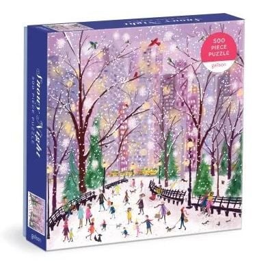 Produktbild: Snowy Night 500 Piece Puzzle