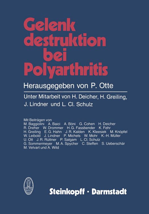 Produktbild: Gelenkdestruktion bei Polyarthritis