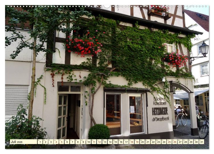 Produktbild: Unterwegs in Schorndorf (hochwertiger Premium Wandkalender 2026 DIN A2 quer), Kunstdruck in Hochglanz