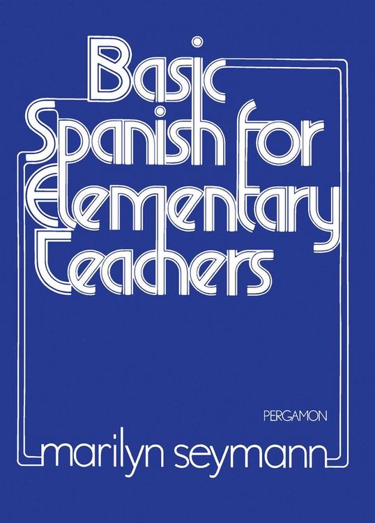 Produktbild: Basic Spanish for Elementary Teachers