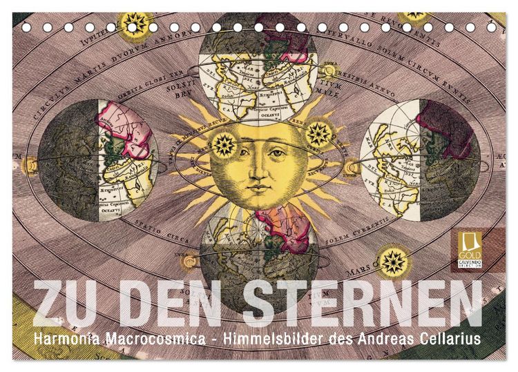Produktbild: Zu den Sternen (Tischkalender 2026 DIN A5 quer), CALVENDO Monatskalender