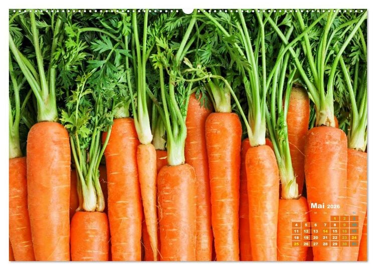 Produktbild: Die Welt in Orange (Wandkalender 2026 DIN A2 quer), CALVENDO Monatskalender