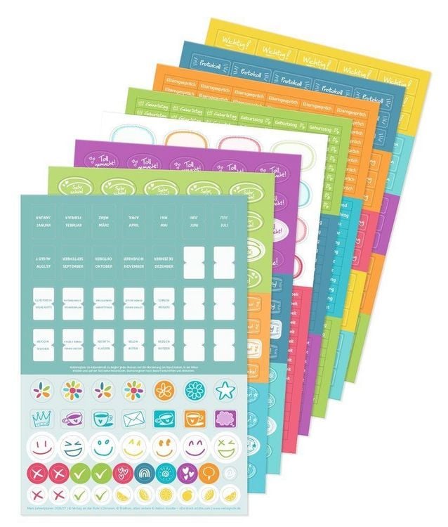 Produktbild: Mein Lehrerplaner A4+ &ndash; Hardcover &ndash; Lehrerkalender f&uuml;r das Schuljahr 2026/2027 &ndash; Bl&auml;ttermeer