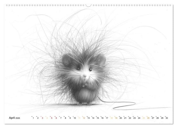 Produktbild: Tierisches Tohuwabohu (hochwertiger Premium Wandkalender 2026 DIN A2 quer), Kunstdruck in Hochglanz