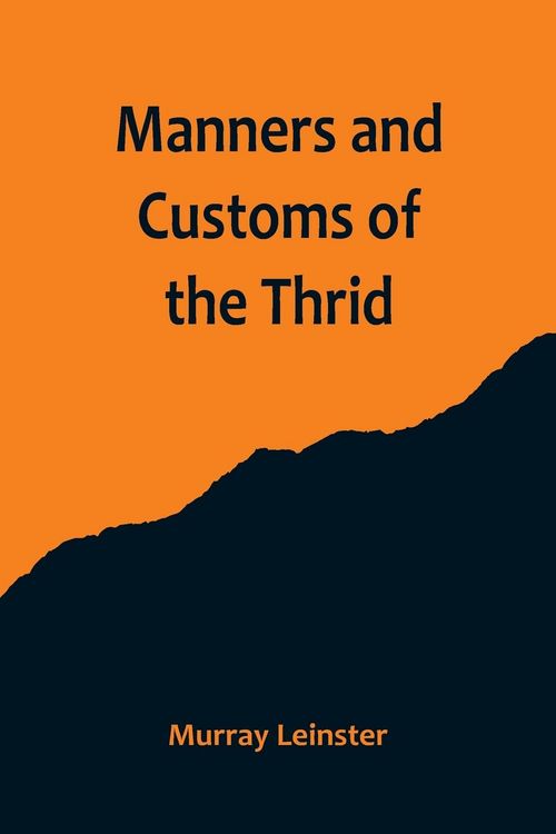 Produktbild: Manners and Customs of the Thrid