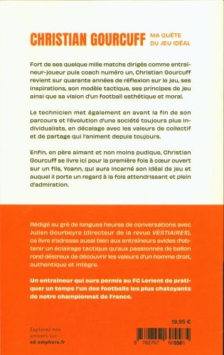 Produktbild: Christian Gourcuff : ma qu&ecirc;te du jeu id&eacute;al