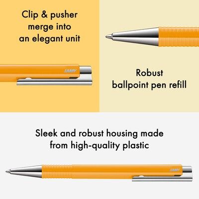 Produktbild: LAMY Kugelschreiber 204 LAMY logo M+ neonorange