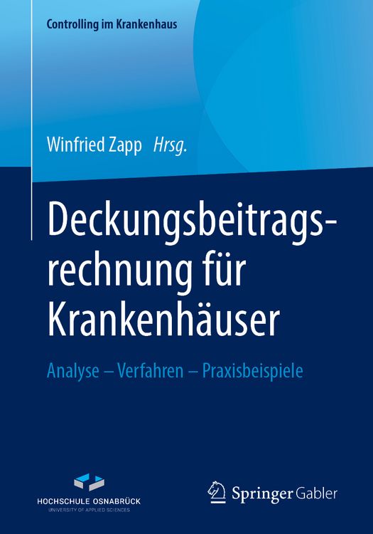 Produktbild: Deckungsbeitragsrechnung f&uuml;r Krankenh&auml;user
