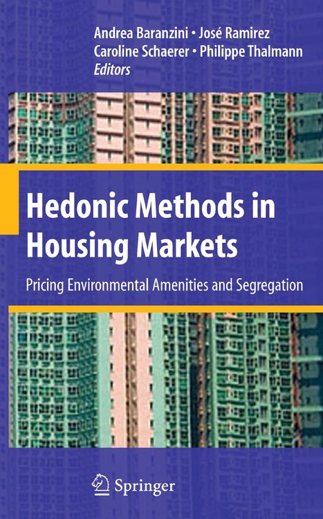 Produktbild: Hedonic Methods in Housing Markets