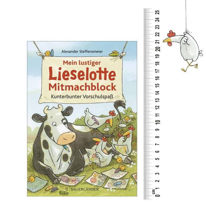 Produktbild: Mein lustiger Lieselotte Mitmachblock