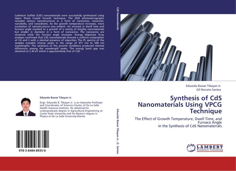 Produktbild: Synthesis of CdS Nanomaterials Using VPCG Technique