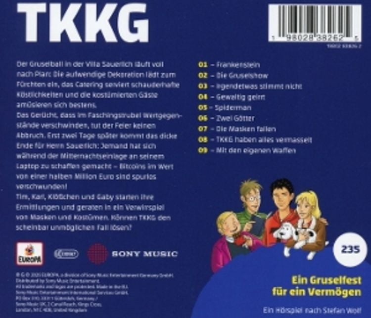 TKKG 235: Ein Gruselfest für ein Vermögen