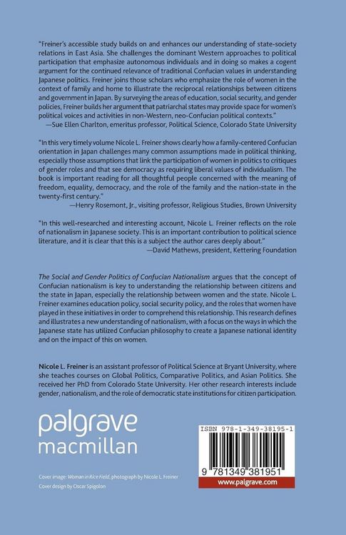 Produktbild: The Social and Gender Politics of Confucian Nationalism