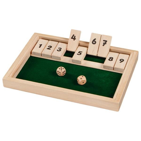 Produktbild: W&uuml;rfelspiel Shut the box