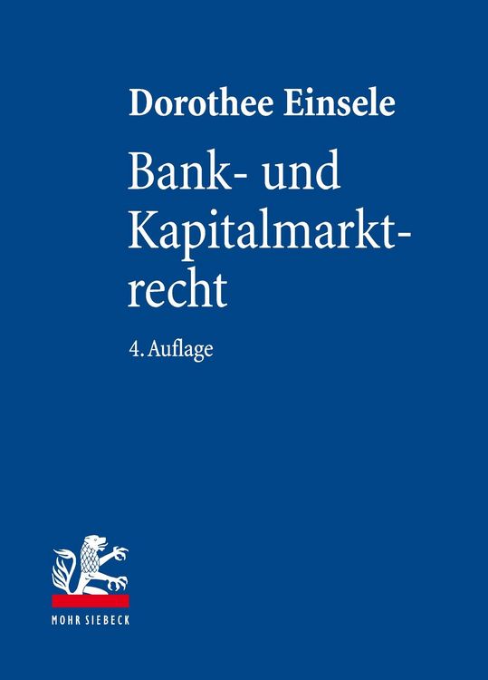 Produktbild: Bank- und Kapitalmarktrecht