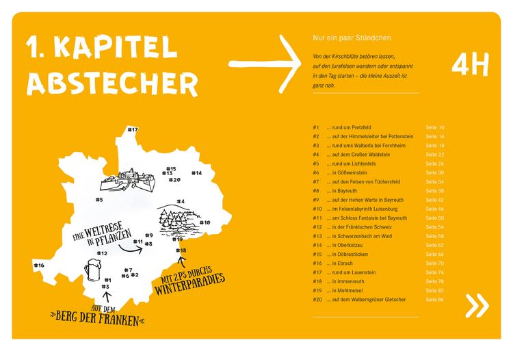 Produktbild: 52 kleine & gro&szlig;e Eskapaden in Oberfranken