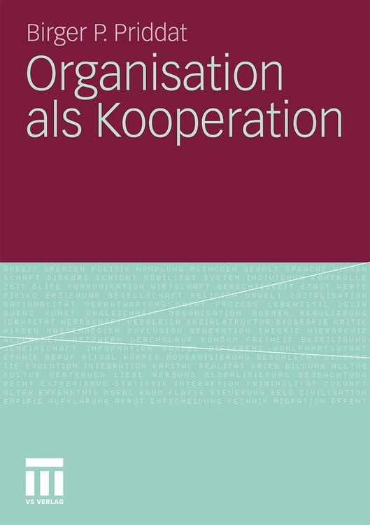 Produktbild: Organisation als Kooperation
