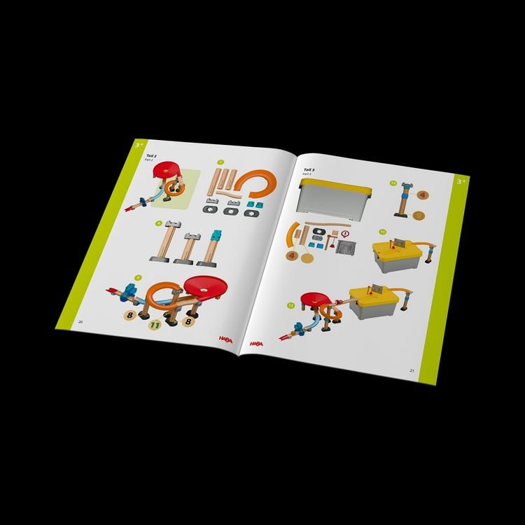 Produktbild: Kullerb&uuml; Kugelbahn Baukasten