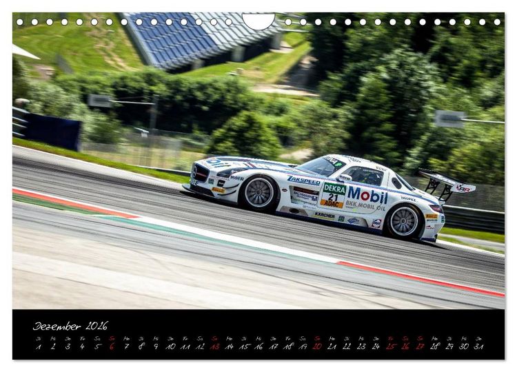 Produktbild: EMOTIONS ON THE GRID - GT Masters (Wandkalender 2026 DIN A4 quer), CALVENDO Monatskalender