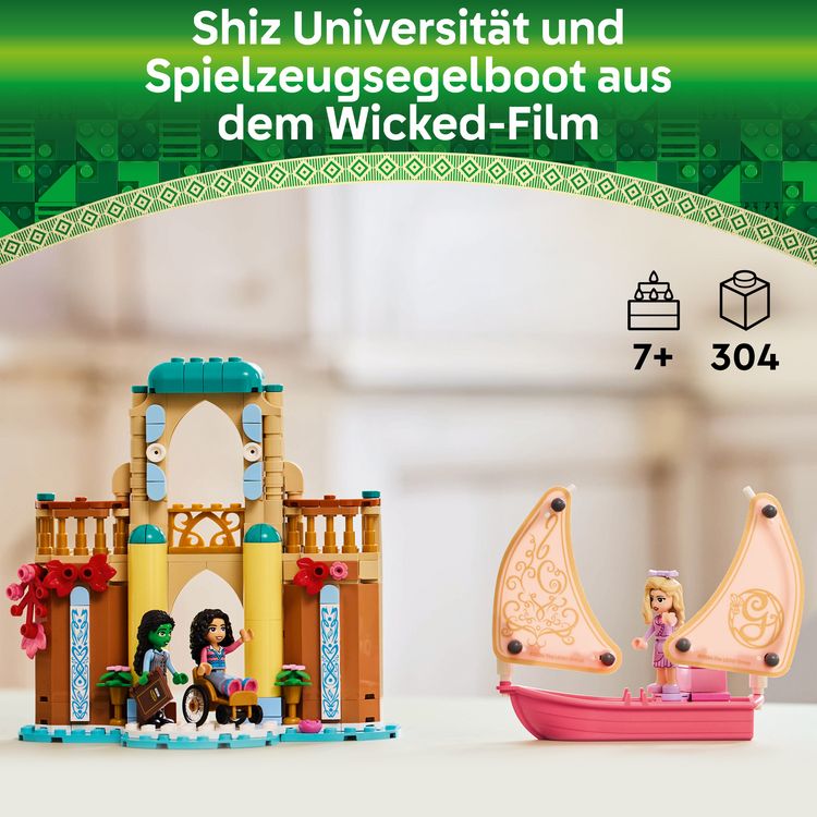 Produktbild: LEGO Wicked 75681 Glinda, Elphaba und Nessarose an der Universit&auml;t Shiz