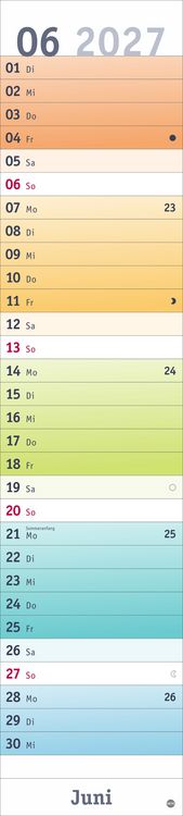 Produktbild: Bunte Wochen Langplaner 2027