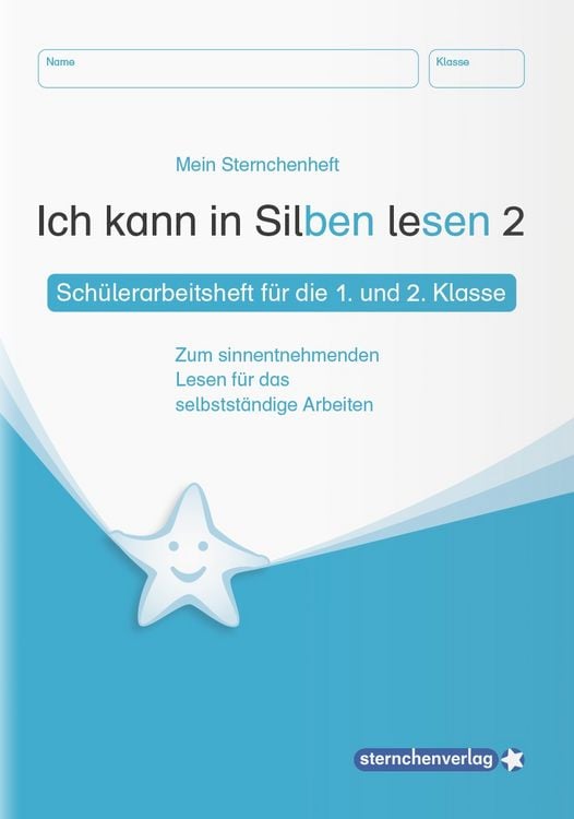 Produktbild: Ich kann in Silben lesen 02 Schülerarbeitsheft für die 1. Klasse