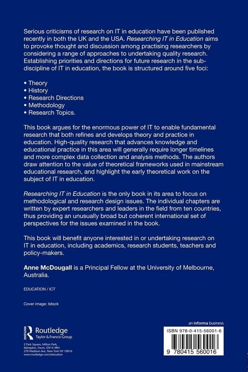 Produktbild: Researching IT in Education
