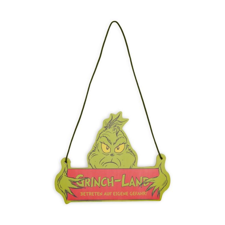 Produktbild: T&uuml;rschild "The Grinch"