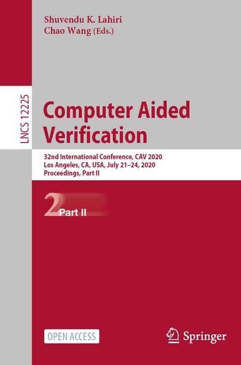 Produktbild: Computer Aided Verification