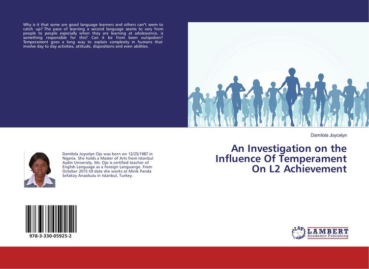 Produktbild: An Investigation on the Influence Of Temperament On L2 Achievement