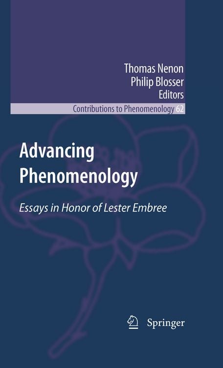 Produktbild: Advancing Phenomenology
