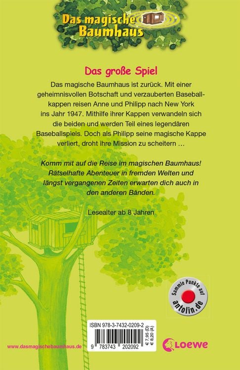 Produktbild: Das magische Baumhaus (Band 54) - Das gro&szlig;e Spiel
