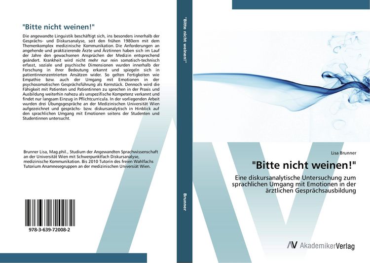 Produktbild: "Bitte nicht weinen!"