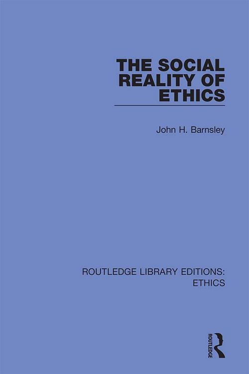 Produktbild: The Social Reality of Ethics