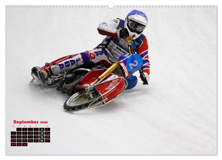 Produktbild: Ice Speedway (Wandkalender 2026 DIN A2 quer), CALVENDO Monatskalender