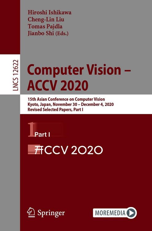 Produktbild: Computer Vision - ACCV 2020